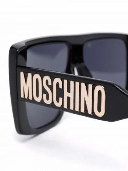 Sluneční brýle Moschino Eyewear s autogramem černé