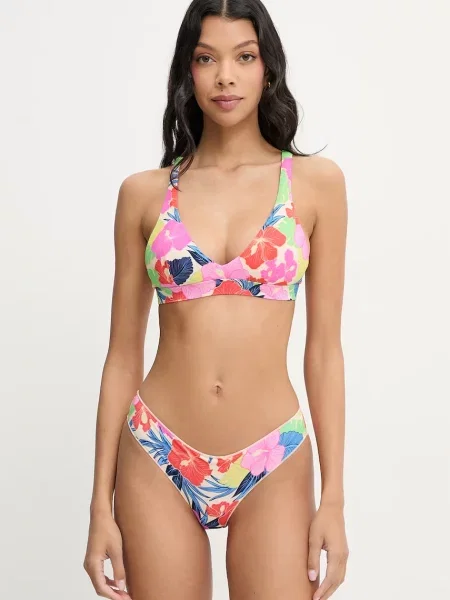 Rip Curl plavková podprsenka PARTY WAVE HALTER růžová