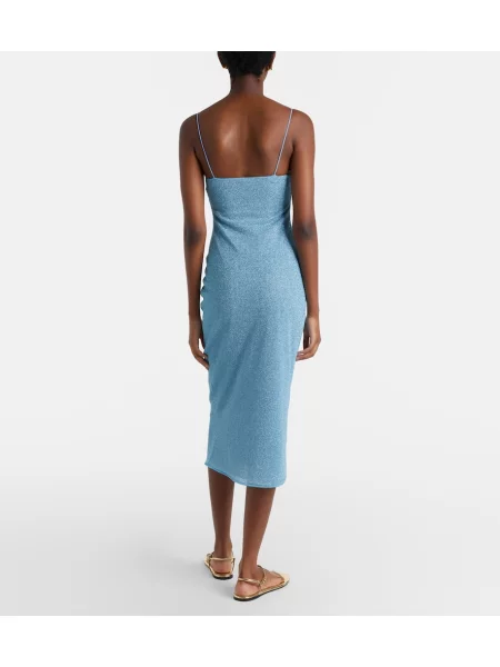 Rochie midi Oseree albastru