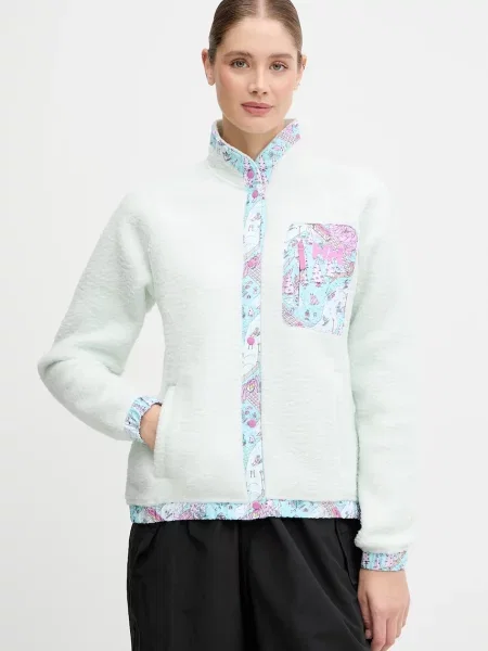 Helly Hansen bluza polarowa IMPERIAL gładka zielony