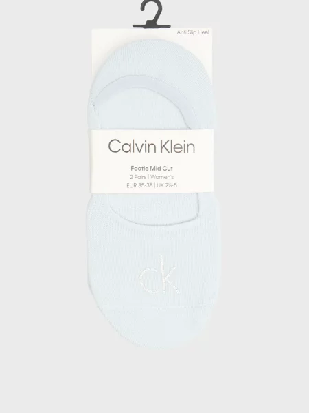 Шкарпетки Calvin Klein блакитні