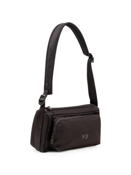 Geantă Y-3 cu imagine negru