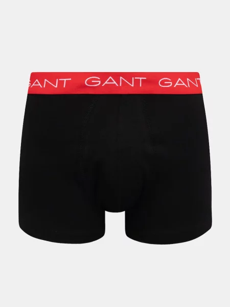 Gant priliehavé boxerky pánske s elastanom čierna