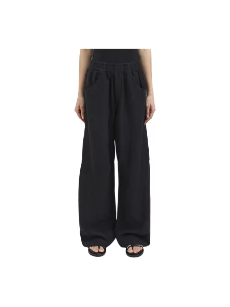 Lniane spodnie lniane Andrea Ya'aqov czarne