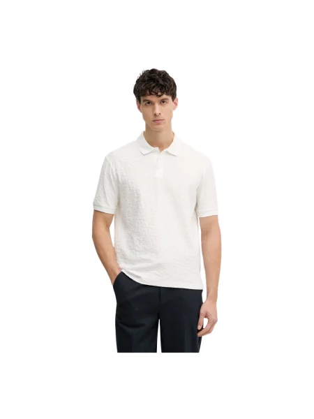 Koszula Armani Exchange żakardowa beżowa