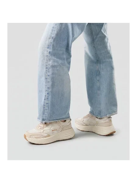 Sneakersy Alexander Smith zamszowe beżowe