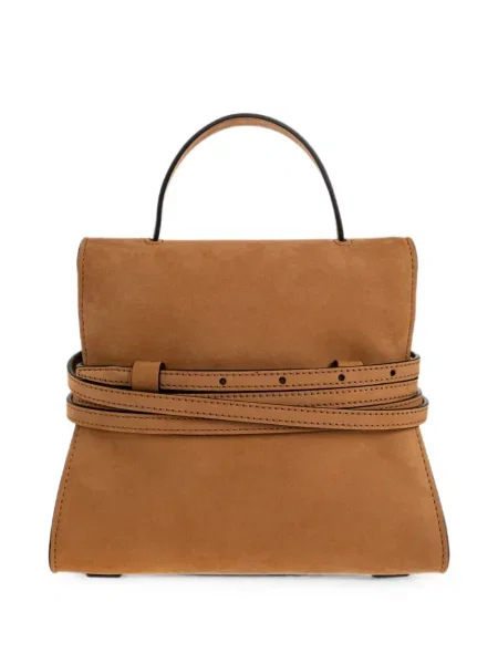 Dirželis shopper rankinė Moschino su sagtimis ruda