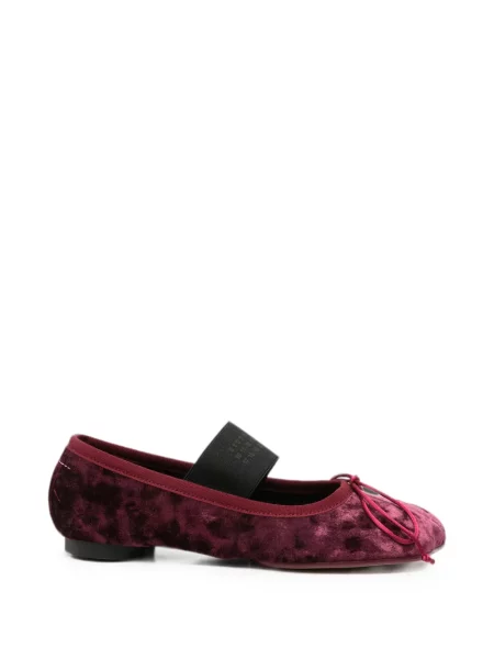 Balerini Mm6 Maison Margiela cu bretele violet