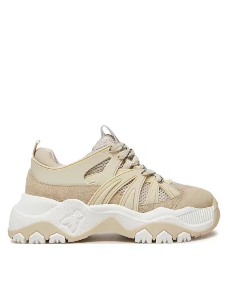 Sneakersy Patrizia Pepe beżowe