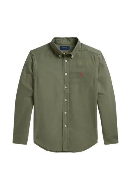 Koszula dziecięca Polo Ralph Lauren zielona