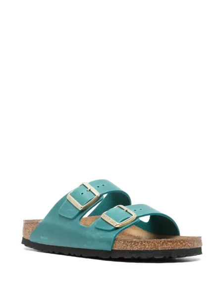 Sandale Birkenstock din piele albastru