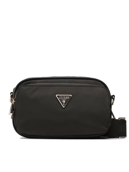 Τσάντα Guess Eco Gemma EYG μαύρο
