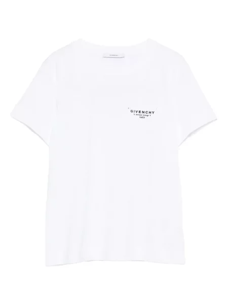Tricou Givenchy cu imagine alb