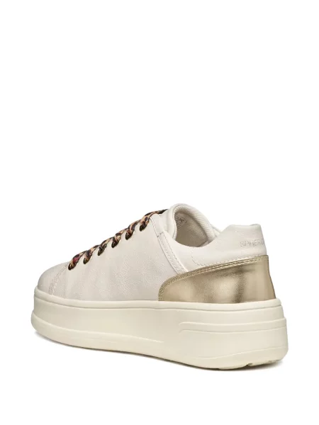 Sneakerși Geox alb