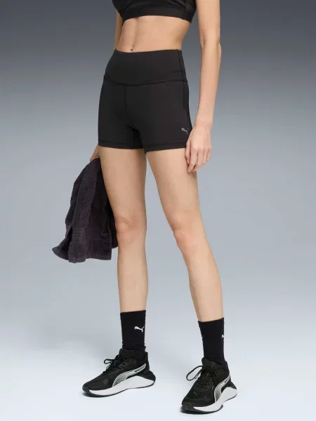 Короткие велосипедки Puma черные