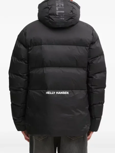 Geacă Helly Hansen cu glugă negru