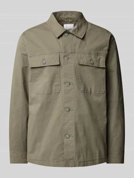 Kurtka koszulowa z z patką na piersi Lindbergh