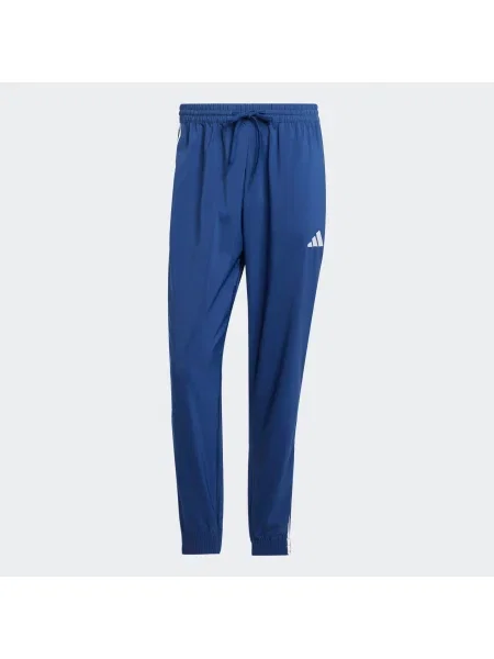 ADIDAS SPORTSWEAR Pantaloni sport ESSENTIALS THREE STRIPES WOVEN albastru alb