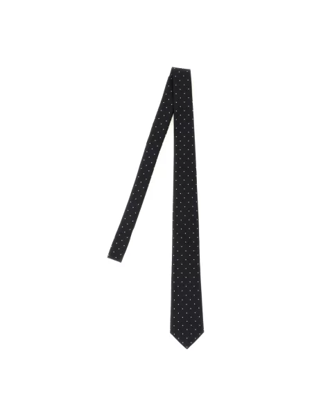 Krawat Saint Laurent wiązany