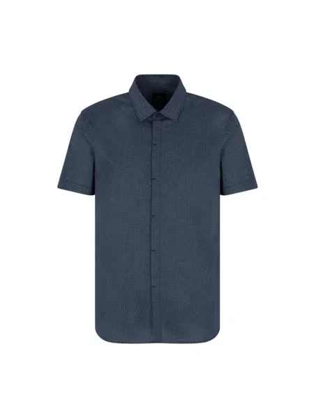 Koszula Armani Exchange niebieska