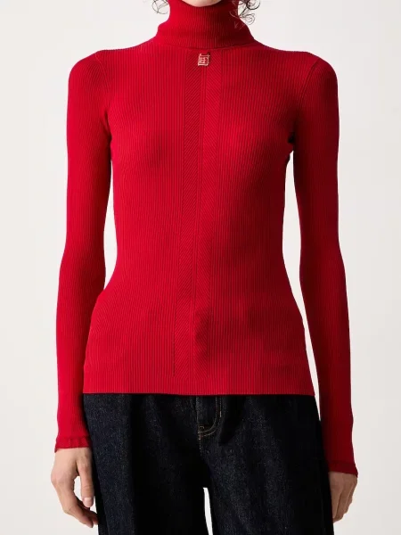 Elisabetta Franchi Garbó piros