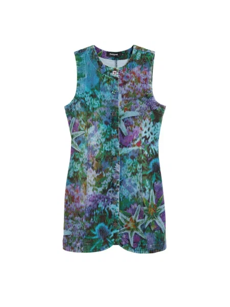 Desigual Rochie aqua / mai multe culori albastru