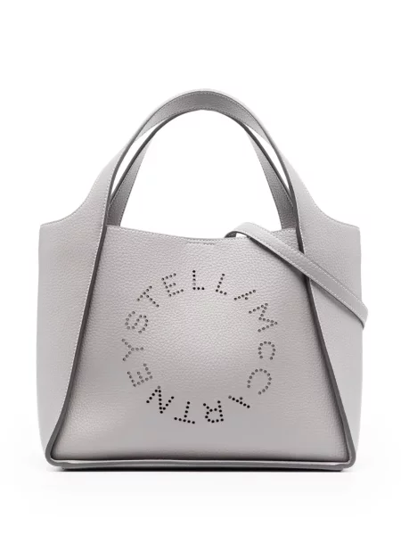 Geanta crossbody Stella Mccartney cu autograf gri