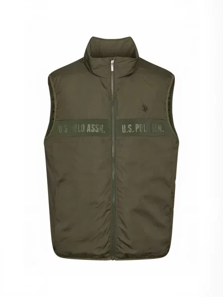 U.S. POLO ASSN. Vestă UMJulas verde