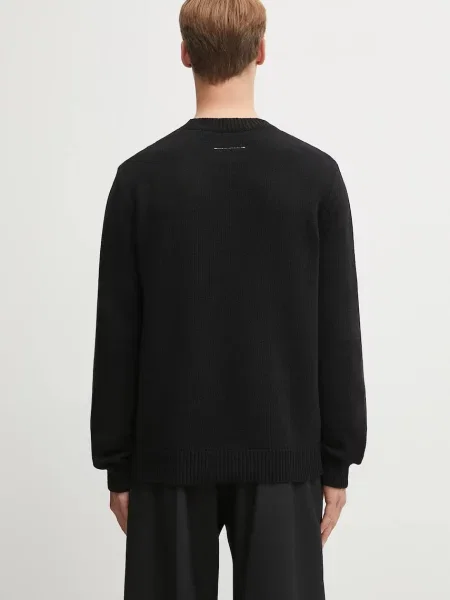 Вовняний светр Maison Margiela чорний