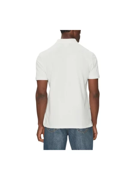 Calvin Klein Jeans polo gładki biały