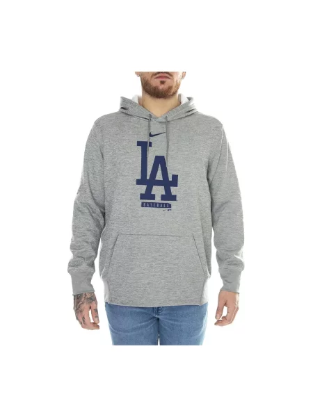 Bluza z kapturem Nike szara