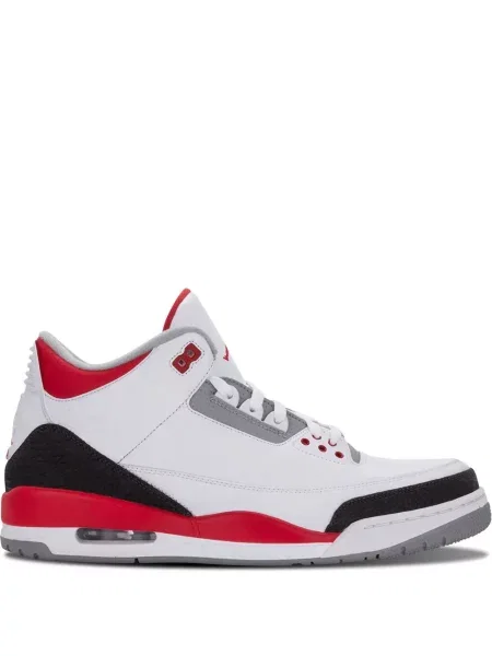 Sneakerși Jordan 3 Retro alb