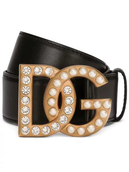 Curea Dolce & Gabbana de cristal negru
