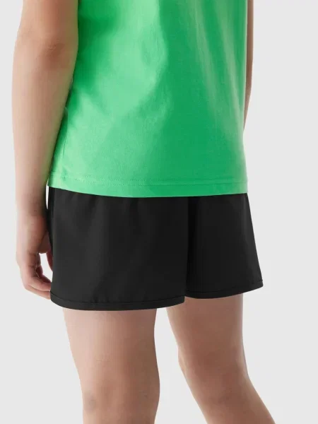 Pantaloni scurți copii 4f negru
