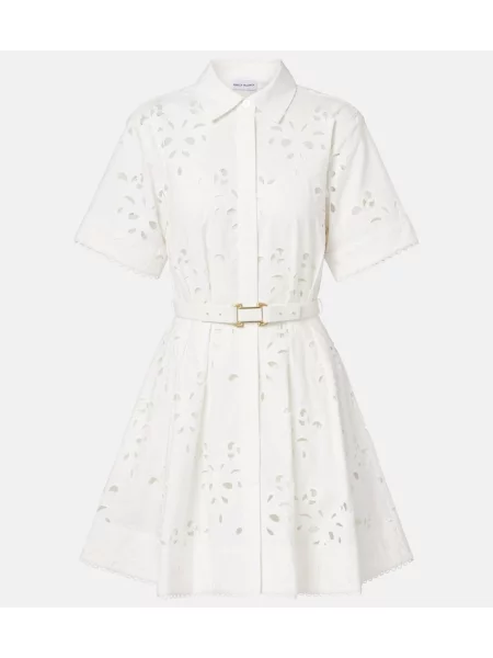 Rochie Rebecca Vallance cu broderie alb