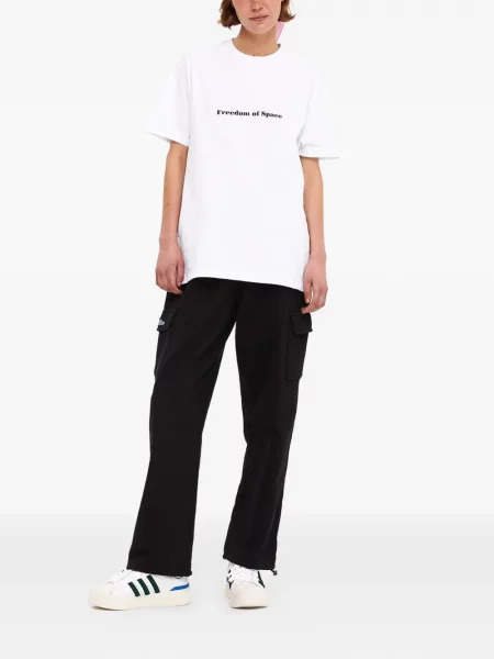Tricou Freedom Of Space scurt alb