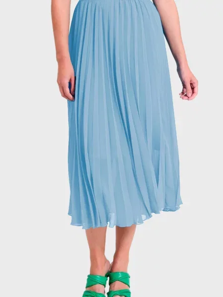 Спідниця Naf Naf блакитна