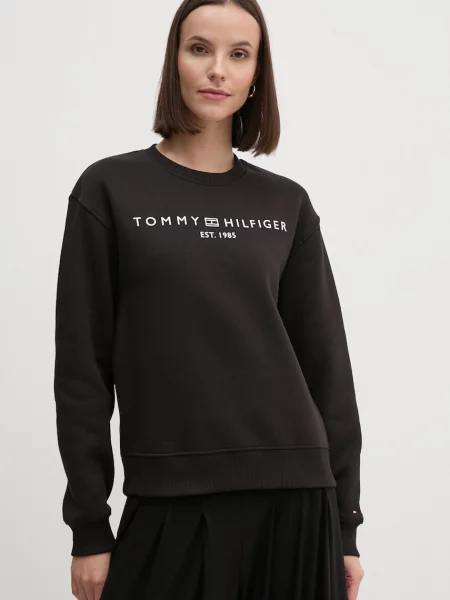 Tommy Hilfiger bluză negru