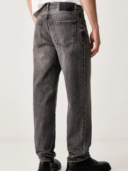 Calvin Klein jeansy tapered szary