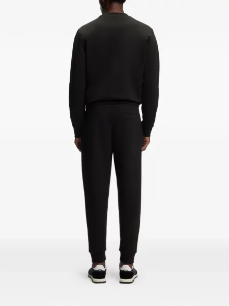 Pantaloni Boss alergare negru