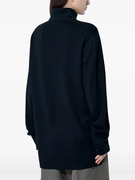 Lung top Rier negru