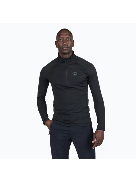 Мъжки суитшърт Rossignol Blackside Fleece Hz black черно
