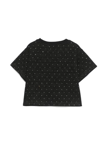 Dětské tričko Moschino černé