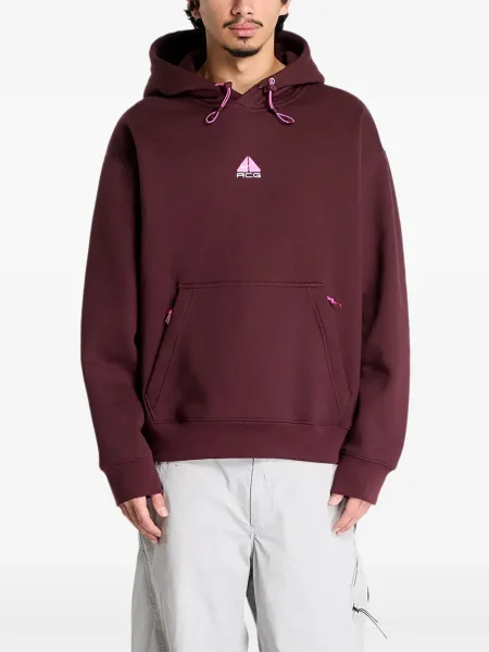Top sport Nike din fleece plisat fără mâneci alb