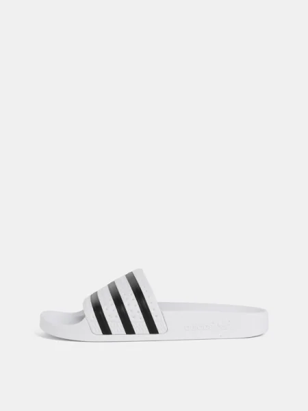 ADIDAS ORIGINALS Papucs Adilette fekete fehér