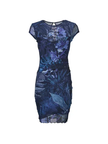 Rochie mini Guess scurtă de costum