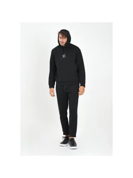 Armani Exchange spodnie dresowe czarne