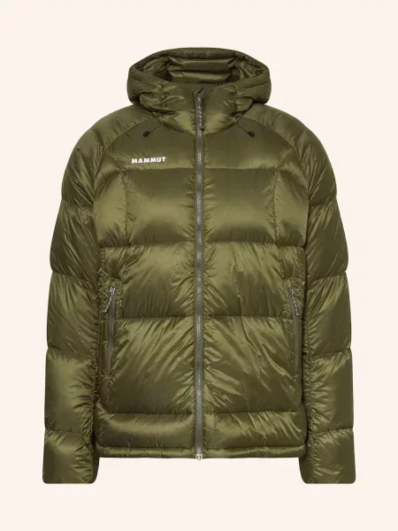 Mammut Péřová Bunda Glacier Glow In tmavě zelená