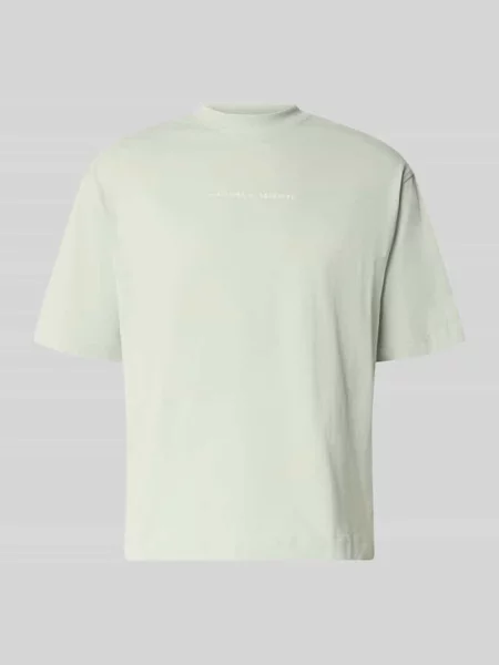T-shirt o kroju relaxed fit z czystej bawełny model NORMAN' Selected Homme