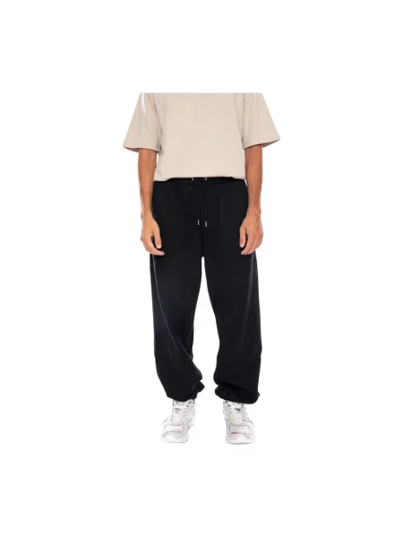 The North Face spodnie dresowe z bawełną Essential czarne